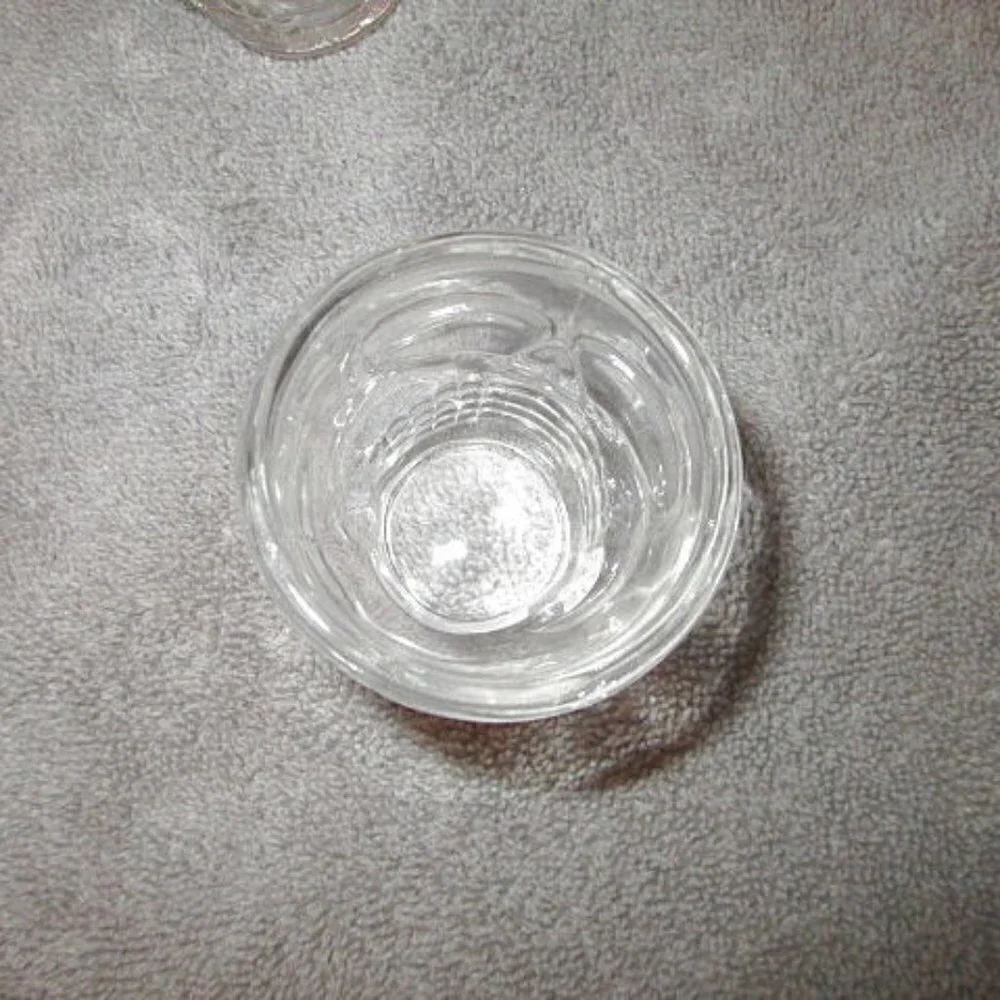 Glass Skull Shot Glasses Set Of 6 Gothic Punk Halloween Party Emo Man Cave NEW